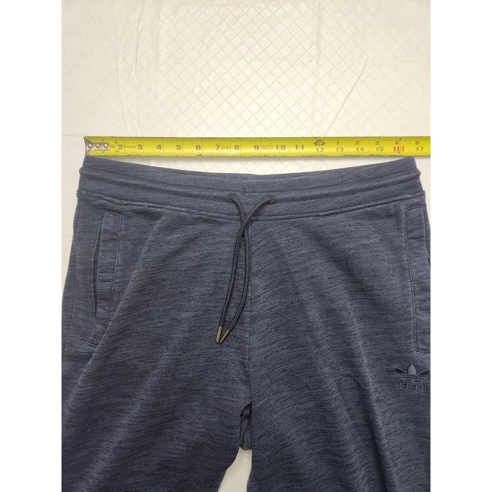Adidas Originals Pants Mens‎ 32 Blue French Terry Joggers Sweatpants AZ1211